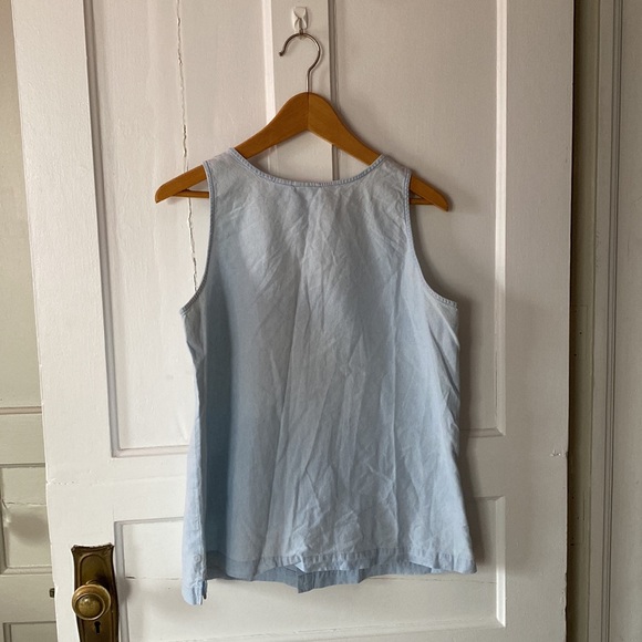 Mickey Inc Vintage Whinnie The Pooh Embroidered Sleeveless Button Down size XL - Picture 5 of 5